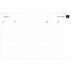 Exacompta planner magnetico Team 90x59cm incl. pennarello e set di montaggio a parete con magneti