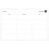 Exacompta planner magnetico To do 90x59cm con salvietta asciutta e accessori