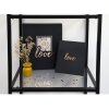 Exacompta guestbook Love nero 21x19 cm 140 pagine bianche
