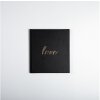 Exacompta guestbook Love nero 21x19 cm 140 pagine bianche