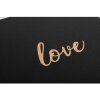 Exacompta guestbook Love nero 21x19 cm 140 pagine bianche