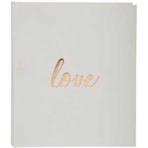 Exacompta Libro degli ospiti Love 21x19 cm bianco 140...