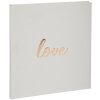 Exacompta Libro degli ospiti Love 21x19 cm bianco 140 pagine bianche