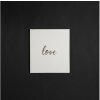 Exacompta Libro degli ospiti Love 21x19 cm bianco 140 pagine bianche