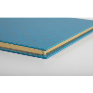 Libro degli ospiti blu arty 21x19 cm