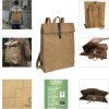 Zaino Exacompta 32x44x12 cm Carta Pelle Look Eterneco Marrone