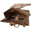Zaino Exacompta 32x44x12 cm Carta Pelle Look Eterneco Marrone