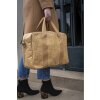 Borsa Exacompta 39x29x15cm carta pelle look Eterneco marrone motivi geometrici