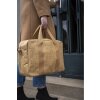 Borsa Exacompta 39x29x15cm carta pelle look Eterneco marrone motivi geometrici