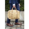 Borsa Exacompta 39x29x15cm carta pelle look Eterneco marrone motivi geometrici