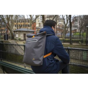 Zaino impermeabile Exacompta Exactive Young 33x49x14cm grigio tempesta
