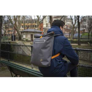 Zaino impermeabile Exacompta Exactive Young 33x49x14cm grigio tempesta