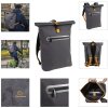 Zaino impermeabile Exacompta Exactive Young 33x49x14cm grigio tempesta