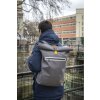 Zaino impermeabile Exacompta Exactive Young 33x49x14cm grigio tempesta