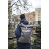Zaino impermeabile Exacompta Exactive Young 33x49x14cm grigio tempesta