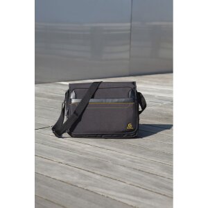 Borsa a tracolla Exacompta Exactive per computer portatili fino a 14 pollici nero 38x30,5x10 cm