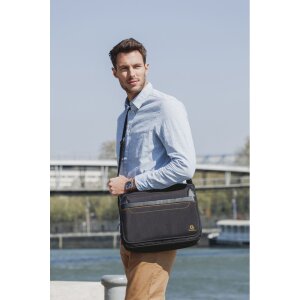Borsa a tracolla Exacompta Exactive per computer portatili fino a 14 pollici nero 38x30,5x10 cm