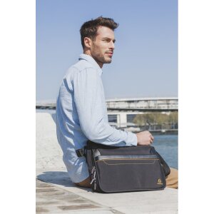 Borsa a tracolla Exacompta Exactive per computer portatili fino a 14 pollici nero 38x30,5x10 cm