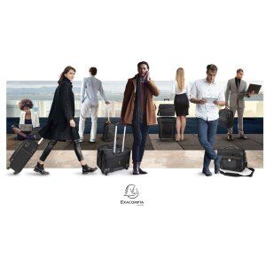 Zaino Exacompta business ruote Exabusiness Exactive nero