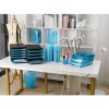 Exacompta 3097282D Cassettiera Big Box Plus 5 cassetti turchese lucido