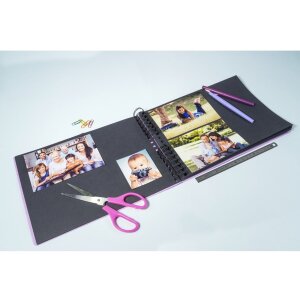 Exacompta Album a spirale Aquarel 32x22 cm assortito 50 pagine nere