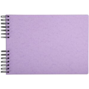 Exacompta Album a spirale Aquarel 32x22 cm assortito 50 pagine nere