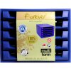 Cassettiera Exacompta THE BOX 5 cassetti aperti Forever blu cobalto