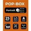 Exacompta 314398D Cassettiera POP-BOX 4 cassetti Bianco Arlecchino