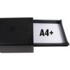 Exacompta Cassettiera Big Box Plus 5 cassetti aperti Nero Lucido