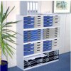 Exacompta Modulo A4 10 cassetti Blu Ufficio