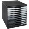Cassettiera Exacompta MODULO A4 10 cassetti Grigio