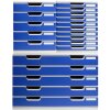 Cassettiera Exacompta MODULO A3 5 cassetti chiusi Blu