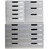 Cassettiera Exacompta MODULO A3 5 cassetti chiusi grigio pietra