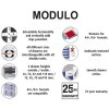 Cassettiera Exacompta MODULO A3 5 cassetti chiusi grigio pietra