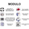 Cassettiera Exacompta MODULO A3 5 cassetti chiusi grigio pietra