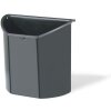 Exacompta 43142D Eco inserto 2,5L semitondo in plastica riciclata antracite