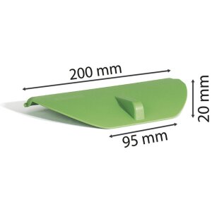 Exacompta 43915D Coperchio semitondo per inserti eco...