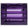 Exacompta 228619D Cassettiera ECOBOX 4 cassetti viola
