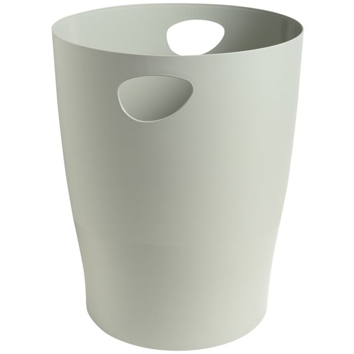 Exacompta Cestino ECOBIN 15 litri Grigio Ufficio 26,3x26,3x33,5 cm