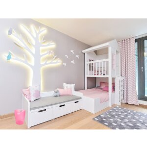 Exacompta Cestino ECOBIN 15 litri Ufficio Rosa 26,3x26,3x33,5 cm