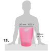 Exacompta Cestino ECOBIN 15 litri Ufficio Rosa 26,3x26,3x33,5 cm