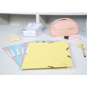 Exacompta 55528E Cartella con chiusura elastica Aquarel...