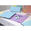Exacompta 55528E Cartella con chiusura elastica Aquarel Blu pastello DIN A4 400g/m²