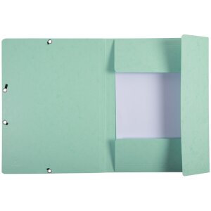 Exacompta 55533E Cartella Aquarel A4 in truciolato verde pastello 400g/m²