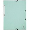 Exacompta 55533E Cartella Aquarel A4 in truciolato verde pastello 400g/m²