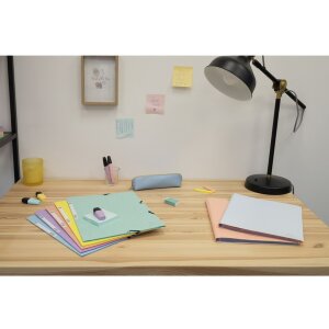 Cartella Exacompta elasticizzata serie Colorspan Aquarel A4 Colori assortiti
