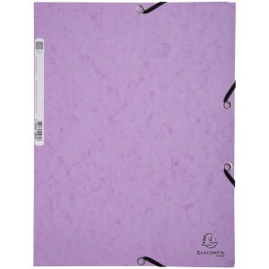 Cartella Exacompta elasticizzata serie Colorspan Aquarel A4 Colori assortiti