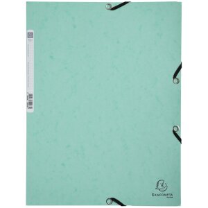 Cartella Exacompta elasticizzata serie Colorspan Aquarel A4 Colori assortiti