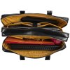 Borsa a tracolla per laptop Exacompta 2 scomparti in pelle nera Exactive Black