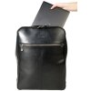 Exacompta 17637E Zaino per laptop in pelle nera idrorepellente 17 pollici Exactive